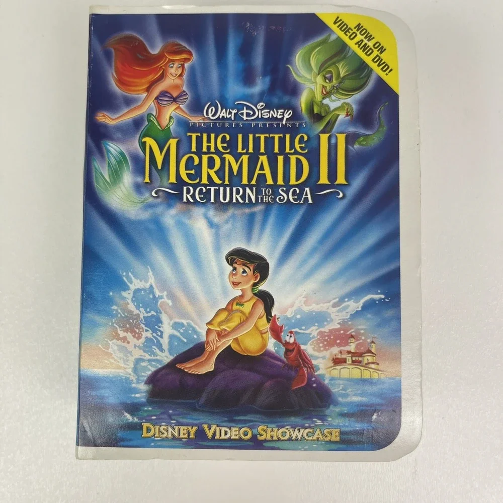 2000 McDonalds Disney Masterpiece Little Mermaid II VHS Box Penguin Happy Meal